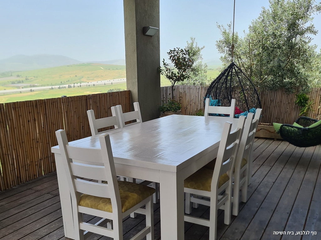 צימר נוף גלבוע  סוויטת הגלבוע המפוארת