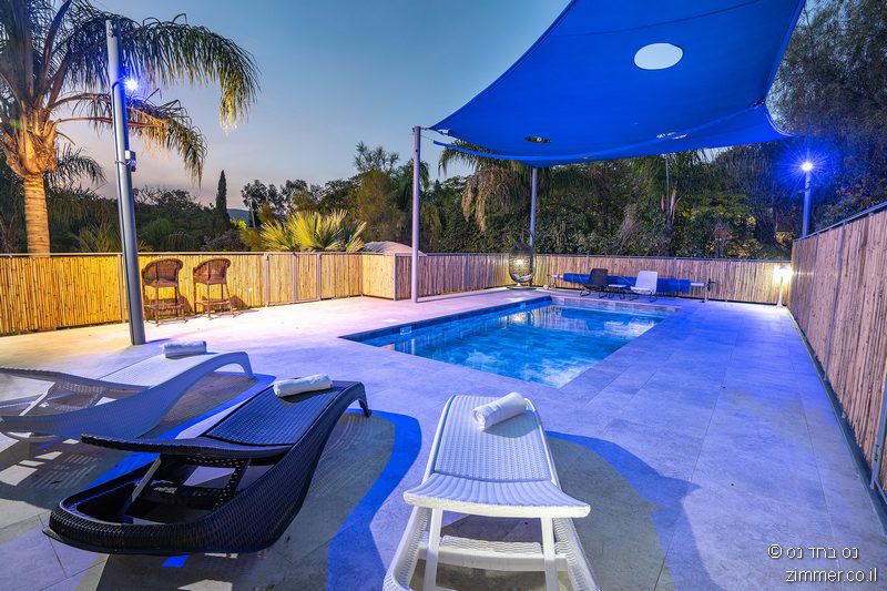 צימר נס בחד נס חדר שי בריכה מוצלת