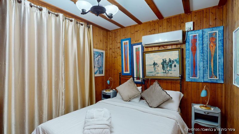 צימר בית זורע  מיטה צימר עופר