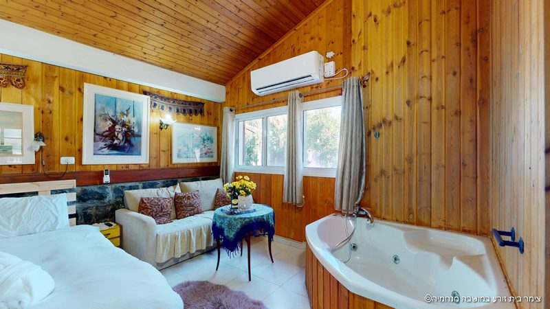 צימר יובל צימרים במנחמיה מיטה וגקוזי