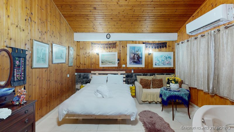 בקתות יובל בית זורע במנחמיה  מיטה