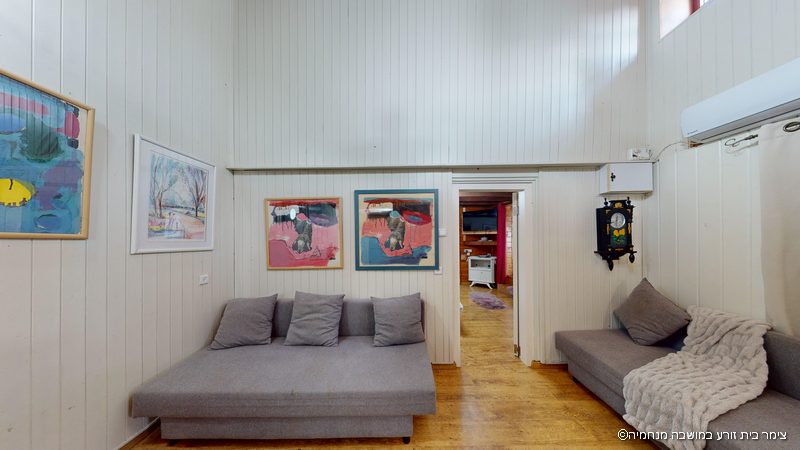 צימר בית זורע במנחמיה בקתת יותם מיטה