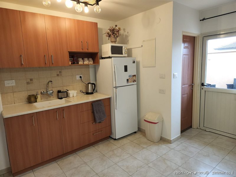 צימרים בחספין מטבחון