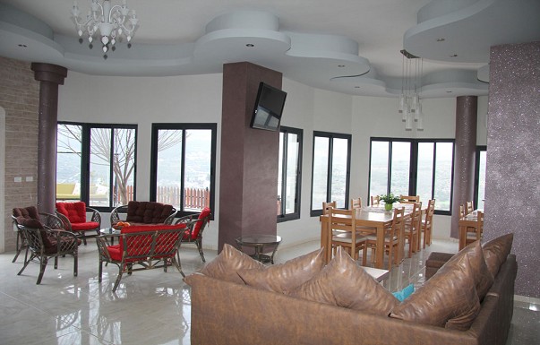 צימר נוף פקיעין - לובי משותף