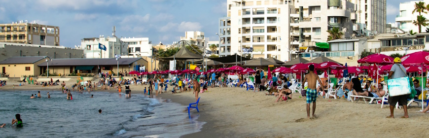Zimmer BBs near bathing beaches in Tel Aviv