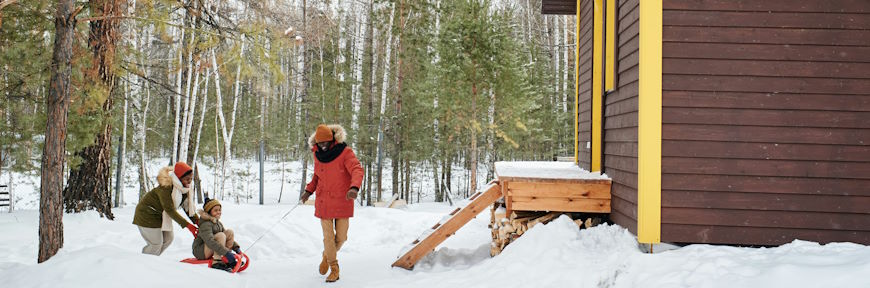 צימרים עם שלג