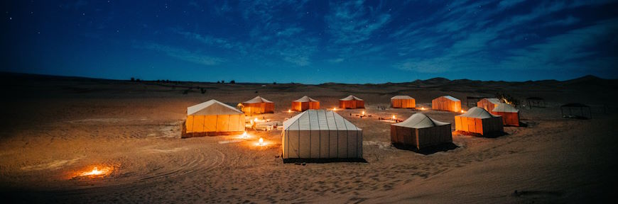 גלמפינג בדרום - אירוח באהל יוקרתי במיוחד